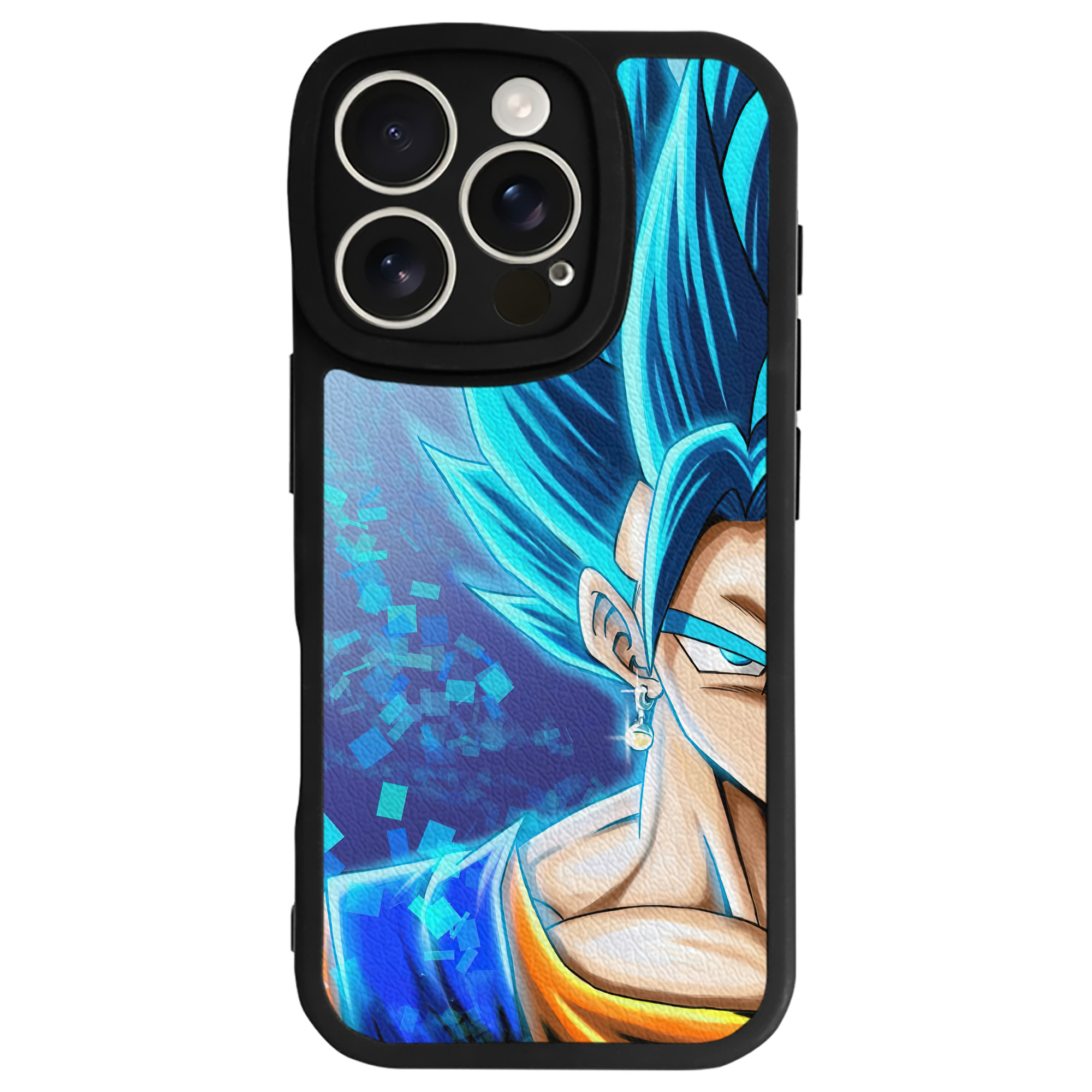 （画像用） ドラゴンボール DRAGON BALL 【iPhone 16シリーズ対応】シリコンスマホケース（レザー調） 材質：シリコン